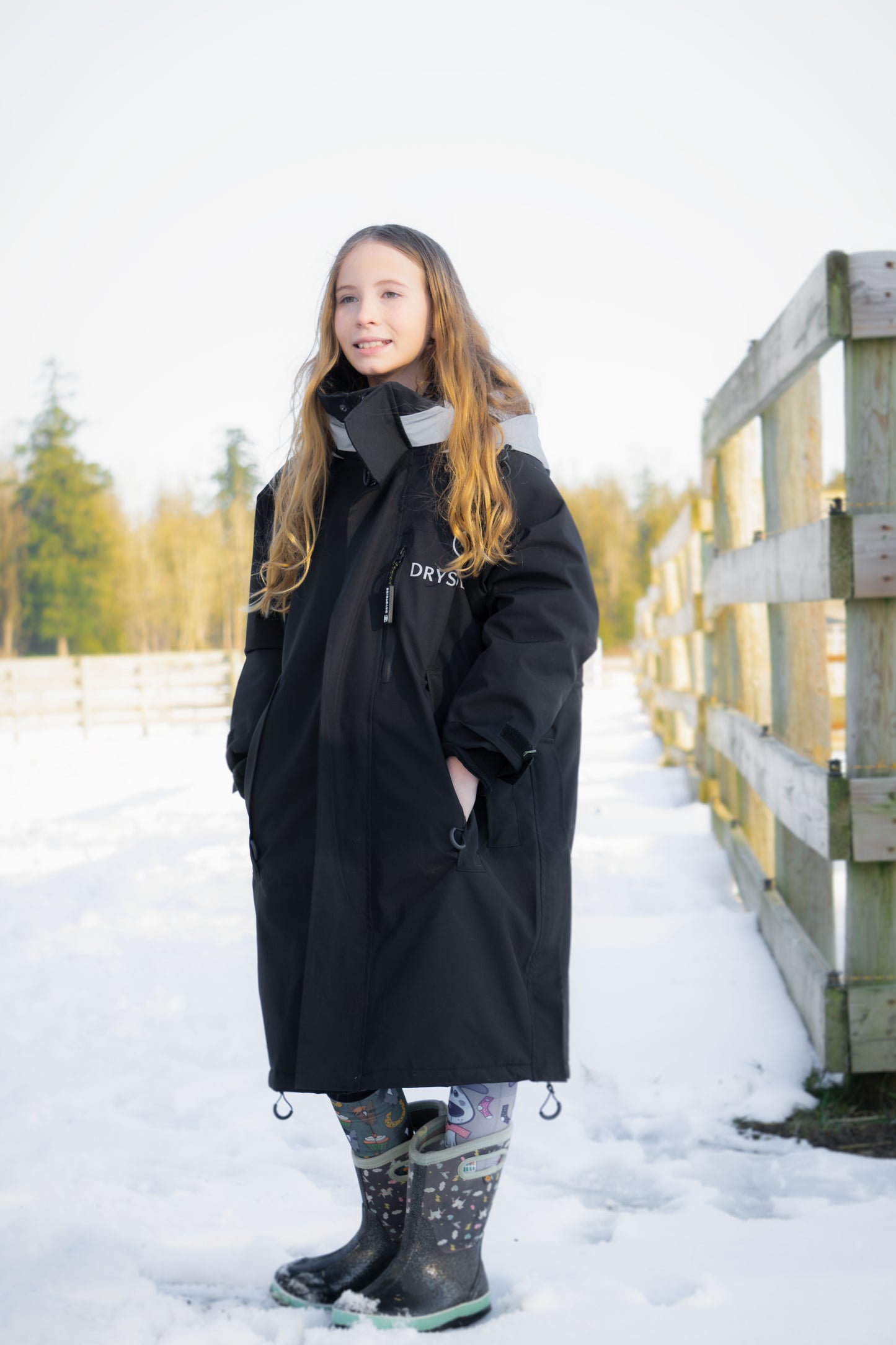 HAVEN Mini Micro-Fleece All-Weather Coat